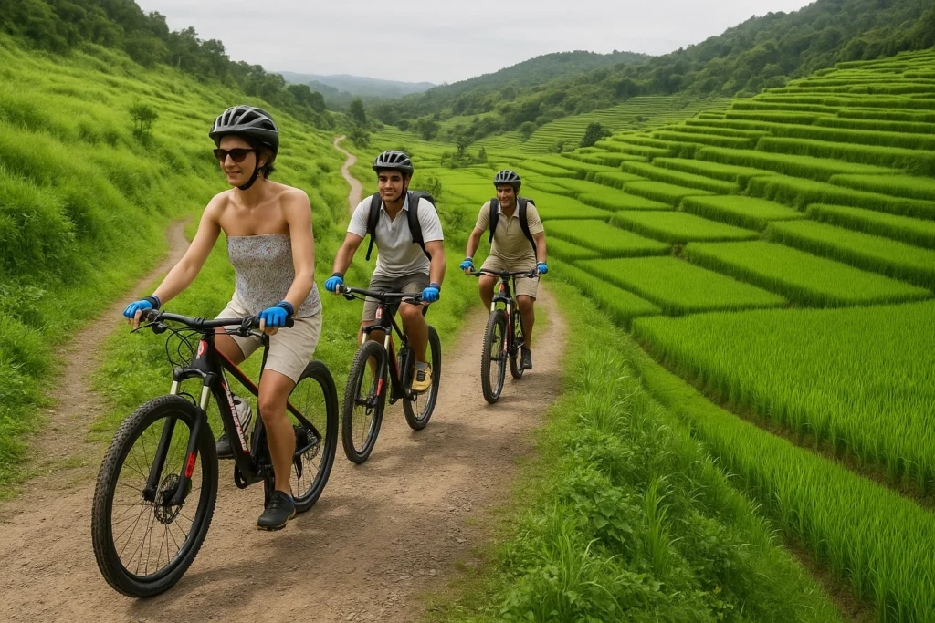 bali rice farm touring